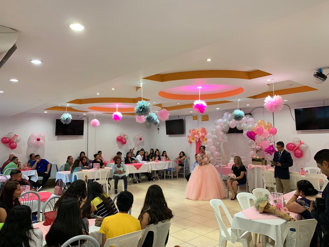 Salón privado para bodas, bautizos y baby shower en Sopón Zacamil